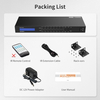  Sélecteur matriciel HDMI Matrix 4K personnalisé, 8 ports, 16 ports 