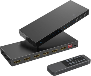 Commutateur matriciel KVM multi-visionneuse personnalisé, commutateur multi-visionneuse HDMI 4K, diviseur d'écran 4, séparateur d'écran HDMI sans couture 