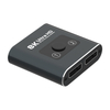 PII-DP302S Répartiteur de commutateur DisplayPort DisplayPort 1.4 Hub MST DP 1.4 Boîtier de commutation 2 entrées 2 sorties Prend en charge l'affichage étendu 4K à 60 Hz Boîtes de sélection audio et vidéo compatibles