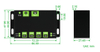 HUB USB de qualité industrielle, extension de 4 ports USB 3.2, double hôtes commutables, protections multiples