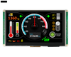 Écran intelligent Modbus RS485 7 ' avec écran tactile capacitif