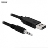 Le câble USB vers UART TTL-232R-3V3-AJ/ TTL-232R-5V-AJ prend en charge les signaux UART + 3,3 V/5 V.