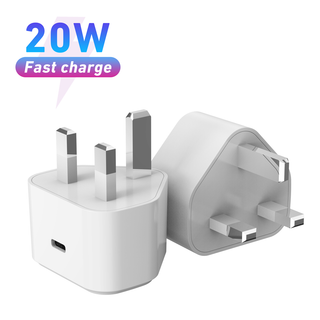 Chargeur mural USB C 20 watts - Chargeur USB Type C Charge rapide