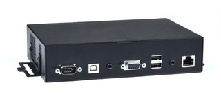 Répartiteur/extenseur KVM USB VGA personnalisé avec audio stéréo via CAT5 jusqu'à 1 000 pieds