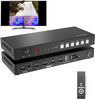 Commutateur HDMI Quad multi-visionneuses HDMI 4K pour 4K à 60 Hz