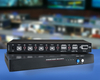 Commutateur Kvm matriciel Cat5 personnalisé sur IP 1u monté en rack pour deux utilisateurs IP 4X32 (1 X local ; 1 X distant ; 2 X IP)