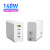 Chargeur USB C 140 W, chargeur Mac Book Pro pliable Nexode PD3.1 PPS 3 ports Fast GaN chargeur mural pour ordinateur portable adaptateur secteur