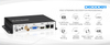 Décodeur NDI de streaming vidéo HD personnalisé