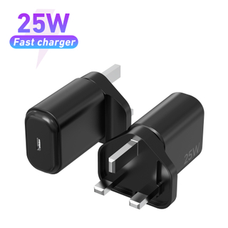 Chargeur mural USB-C de 25 watts, alimentation PPS, charge rapide