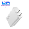 Chargeur USB C 140 W, chargeur Mac Book Pro pliable Nexode PD3.1 PPS 3 ports Fast GaN chargeur mural pour ordinateur portable adaptateur secteur