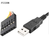 Les câbles USB vers UART TTL-232R-5V et TTL-232R-3V3 prennent en charge les signaux UART +5V/3V3