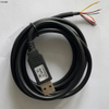 Câble FTDI TTL-232RG-VSW3V3-WE USB vers TTL avec électronique intégrée, LED, 3,3 V/50 mA