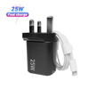 Chargeur mural USB-C de 25 watts, alimentation PPS, charge rapide