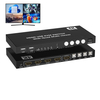 Commutateur matriciel KVM multi-visionneuse personnalisé, commutateur multi-visionneuse HDMI 4K, diviseur d'écran 4, séparateur d'écran HDMI sans couture 