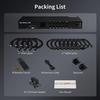 Le commutateur 3 adapté aux besoins du client de KVM d'USB 3,0 HDMI surveille 4 ordinateurs 4K@60Hz