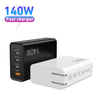 Chargeur rapide USB C 140-165W GaN PD, bloc de Station de charge, prise Hub, adaptateur d'alimentation pour ordinateur portable