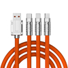Cordon de Charge Multiple universel 3 en 1, câble de Charge multiple 120W 6A, câble USB de Charge rapide 