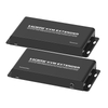 PII-51200 (HDMI1.3 200 m KVM) Kit d'extension HDMI sur Cat6, prise en charge KVM, 4K 60 Hz, 4:4:4, USB/IR, PoC, HDR, HDCP 2.2