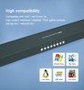 8 ports KVM vidéo à touche rapide commutateurs 4K 30hz résolution KVM commutateur Hdmi