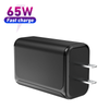 Bloc de chargeur USB C 65 W PD 3.0 QC 4.0 PPS Cube de charge rapide ultra compact - Type C 
