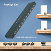 8 ports KVM vidéo à touche rapide commutateurs 4K 30hz résolution KVM commutateur Hdmi